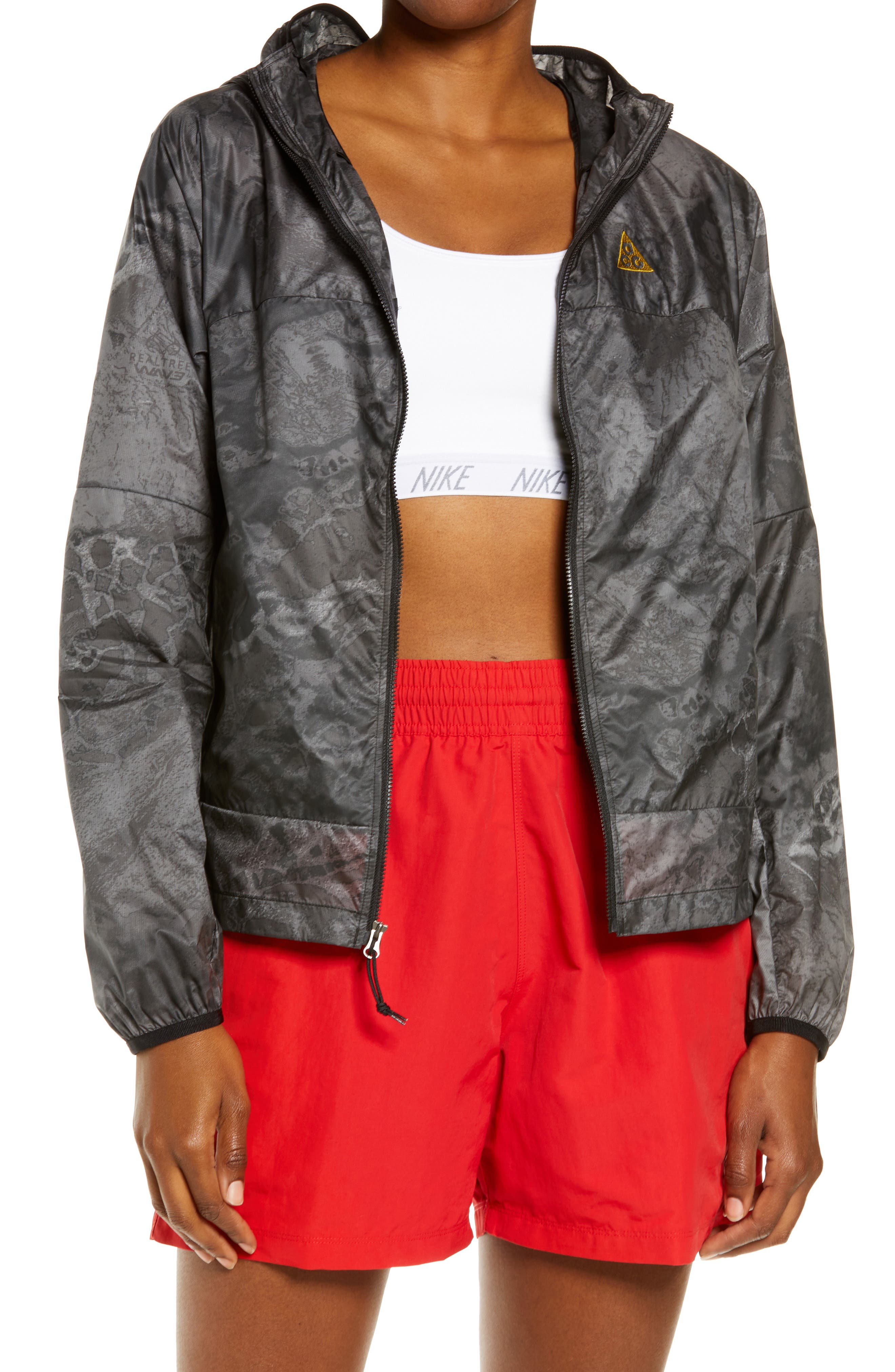 nike all over print jacket