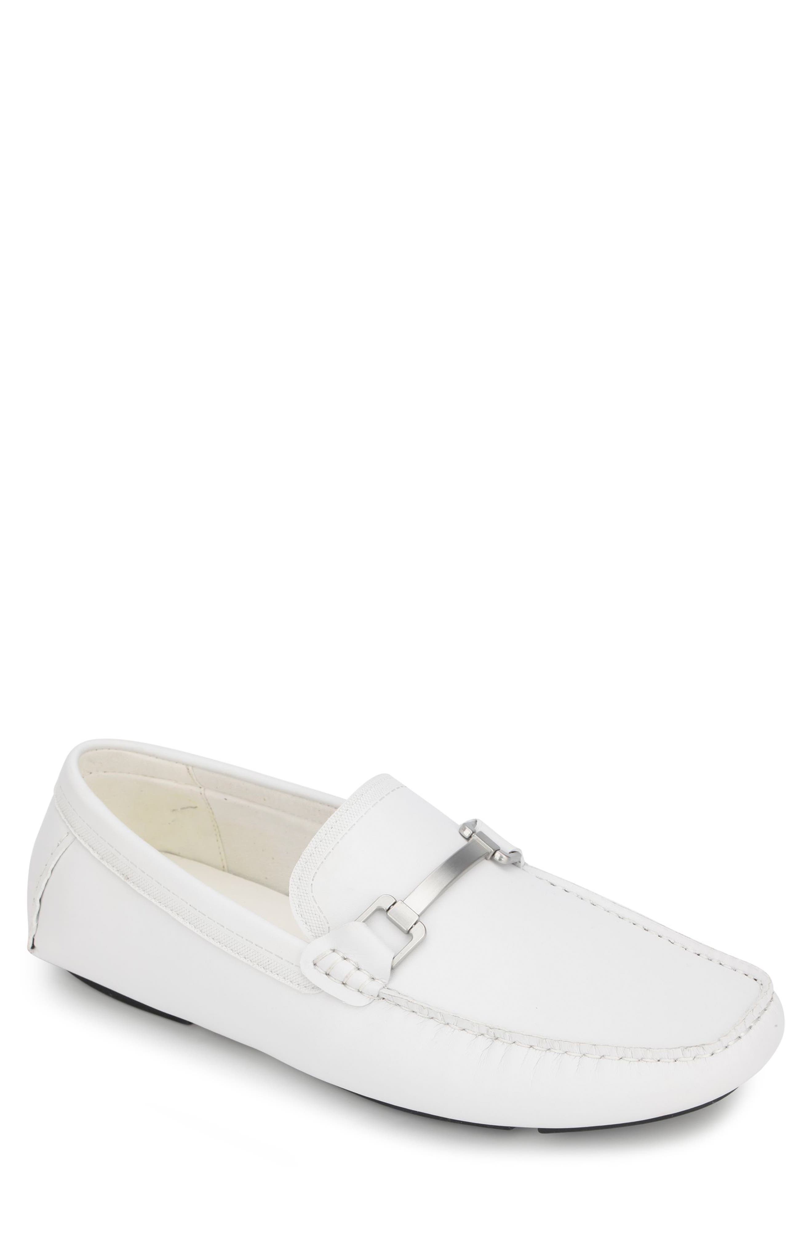 kenneth cole white loafers