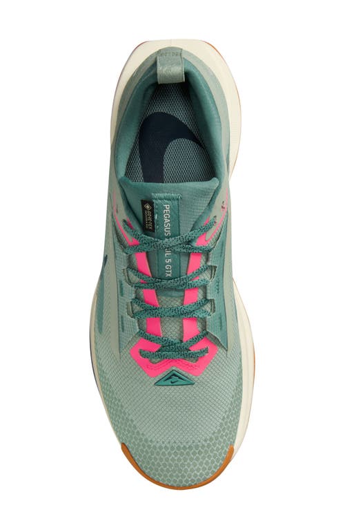 Shop Nike Pegasus Trail 5 Gore-tex® Waterproof Running Shoe In Jade Horizon/navy/bicoastal