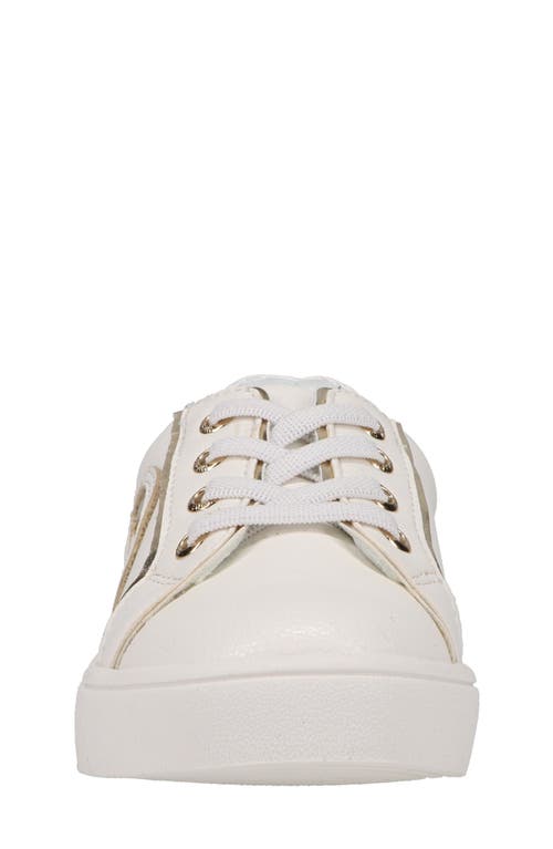 Shop Michael Michael Kors Kids' Jem Sneaker In White