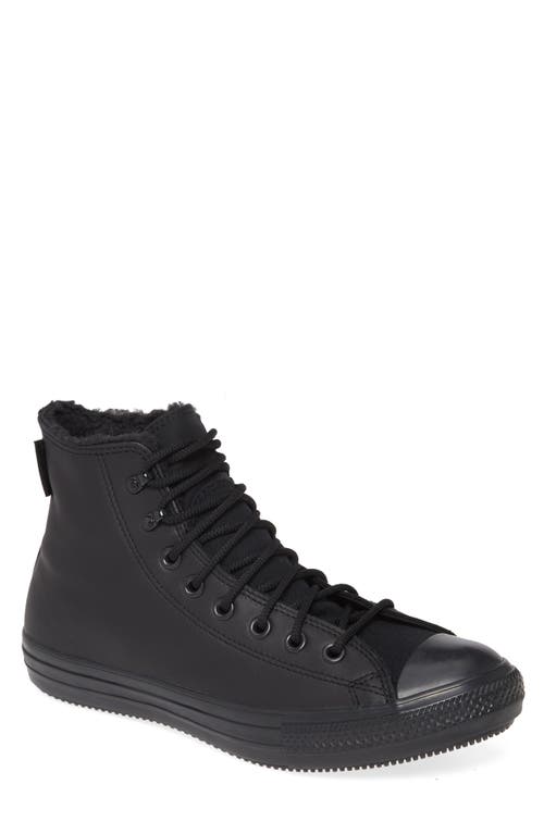 Converse Chuck Taylor All Star Winter Gore-Tex Sneaker Black/Black/Black at Nordstrom, Women's