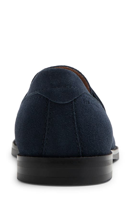 Shop Ted Baker Parliament Penny Loafer In Navy