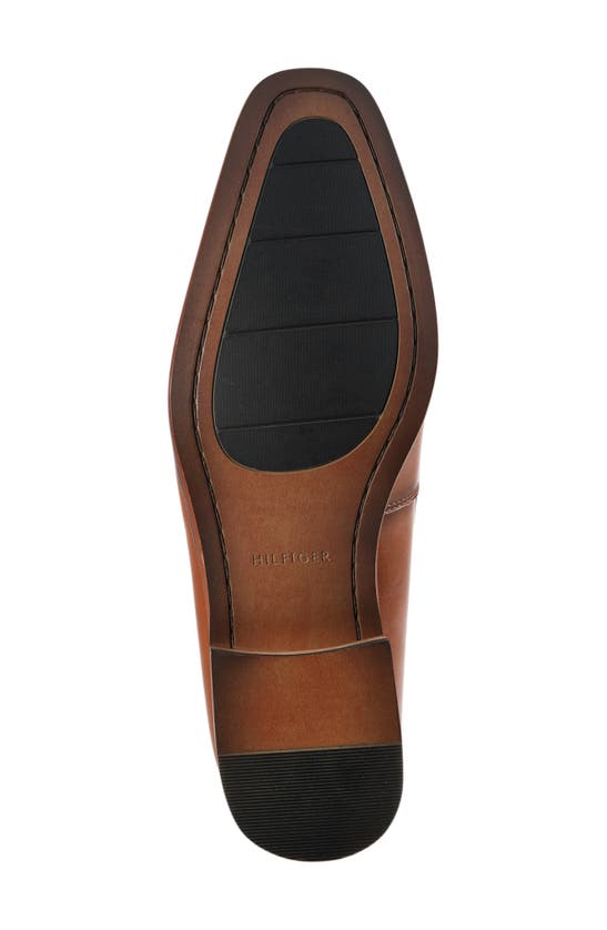 Tommy Hilfiger Men's Steran Slip On Dress Loafers In Medium Brown