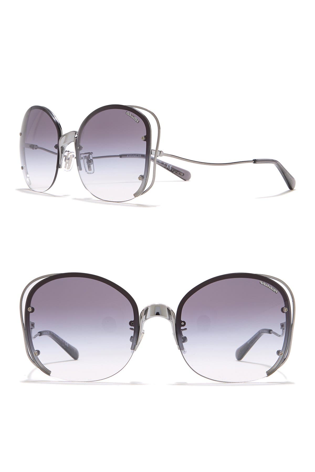 coach aviator sunglasses butterfly