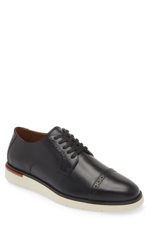 Shop Allen Edmonds Caleb Hybrid Cap Toe Derby In Black