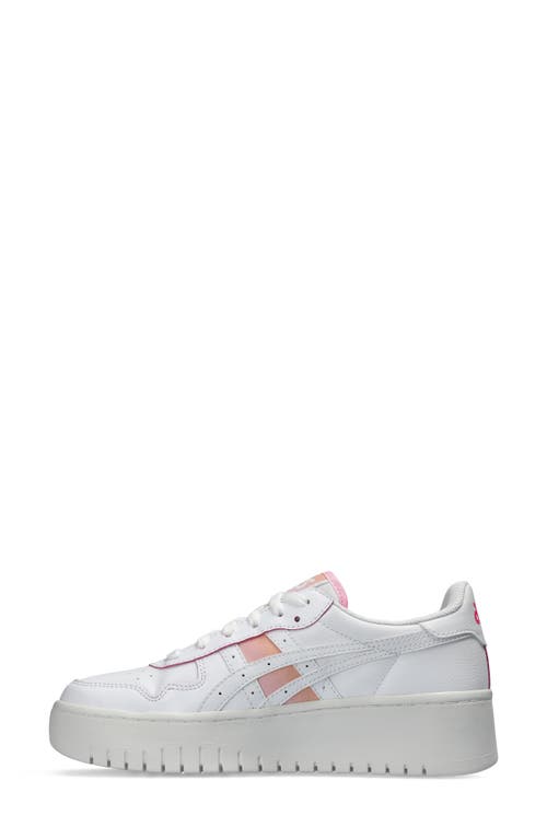 Shop Asics ® Japan S Platform Sneaker In White/lotus Pink