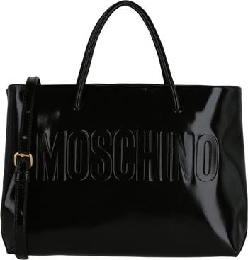 Moschino Embossed Logo Satchel Bag | Nordstromrack