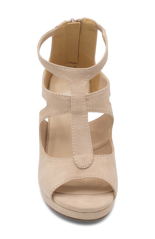 Shop Touch Ups Rory Wedge Sandal In Beige