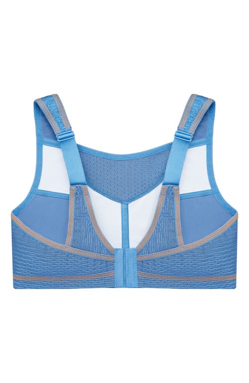 Shop Glamorise No-bounce Camisole Elite Sports Bra In Light Denim