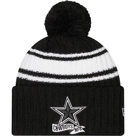 Men's New Era Black Dallas Cowboys Super Bowl Champions Cuffed Knit Hat