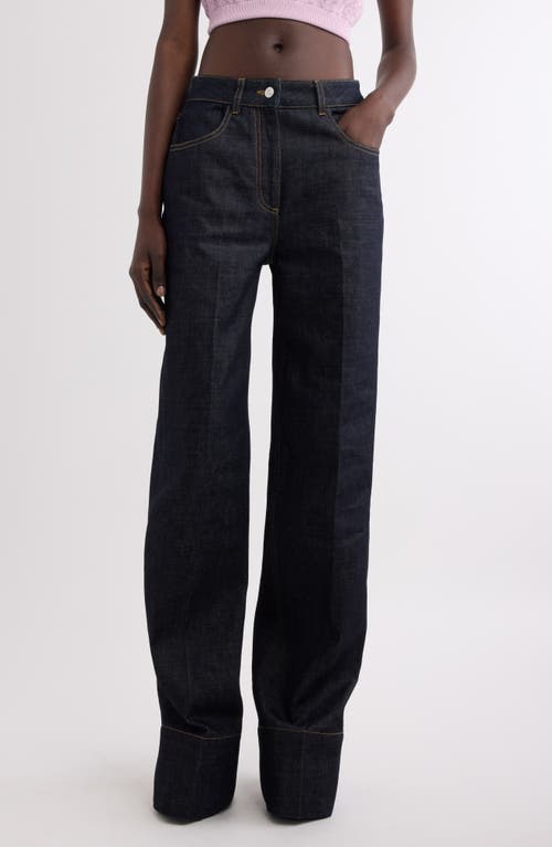 GIVENCHY GIVENCHY WIDE HEM STRAIGHT LEG JEANS