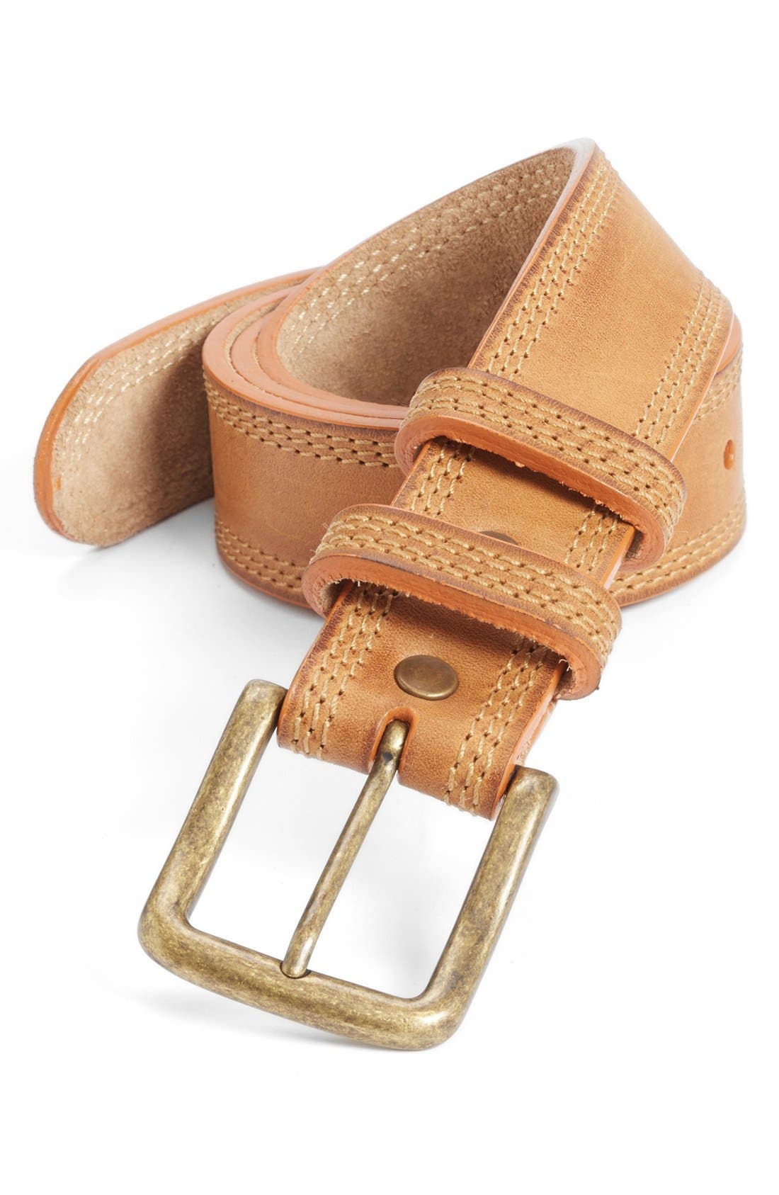 Will Leather Goods Triple Stitch Belt Nordstrom