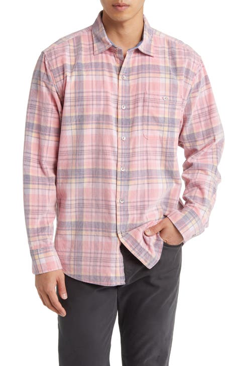 PAODIKUAI Men's Retro Short Sleeve Corduroy Shirt Casual Button Down Shirts  at  Men’s Clothing store
