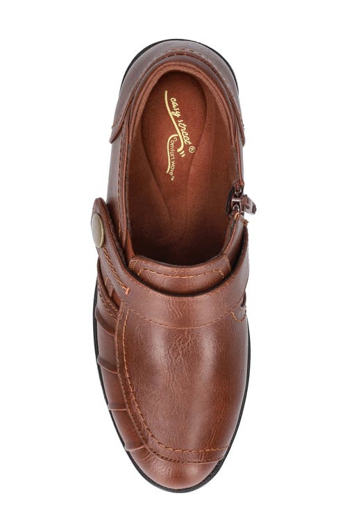 Shop Easy Street Ballad Block Heel Loafer In Tan