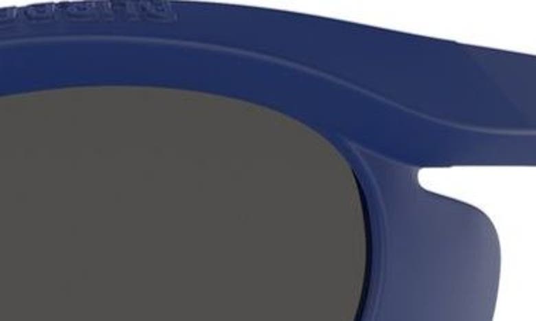 Shop Burberry 66mm Oversize Irregular Sunglasses In Blue