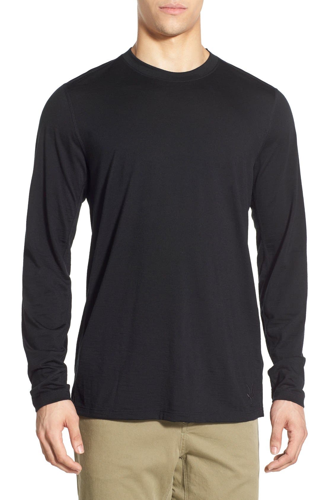 ibex 'All Day' Long Sleeve Merino Wool Jersey TShirt Nordstrom