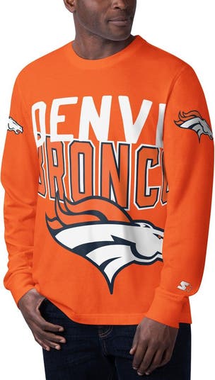 Broncos men's long sleeve shirt best sale