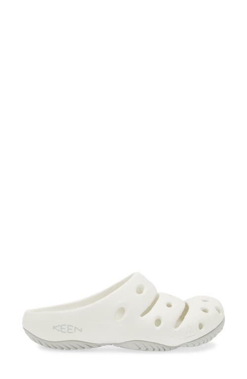 Shop Keen Yogui Clog In Star White/vapor