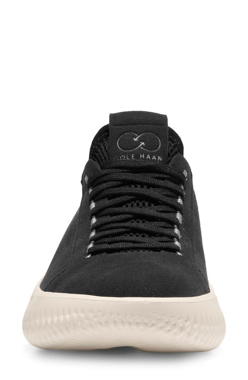 Shop Cole Haan Generation Zerogrand Ii Sneaker In Black/birch/paloma