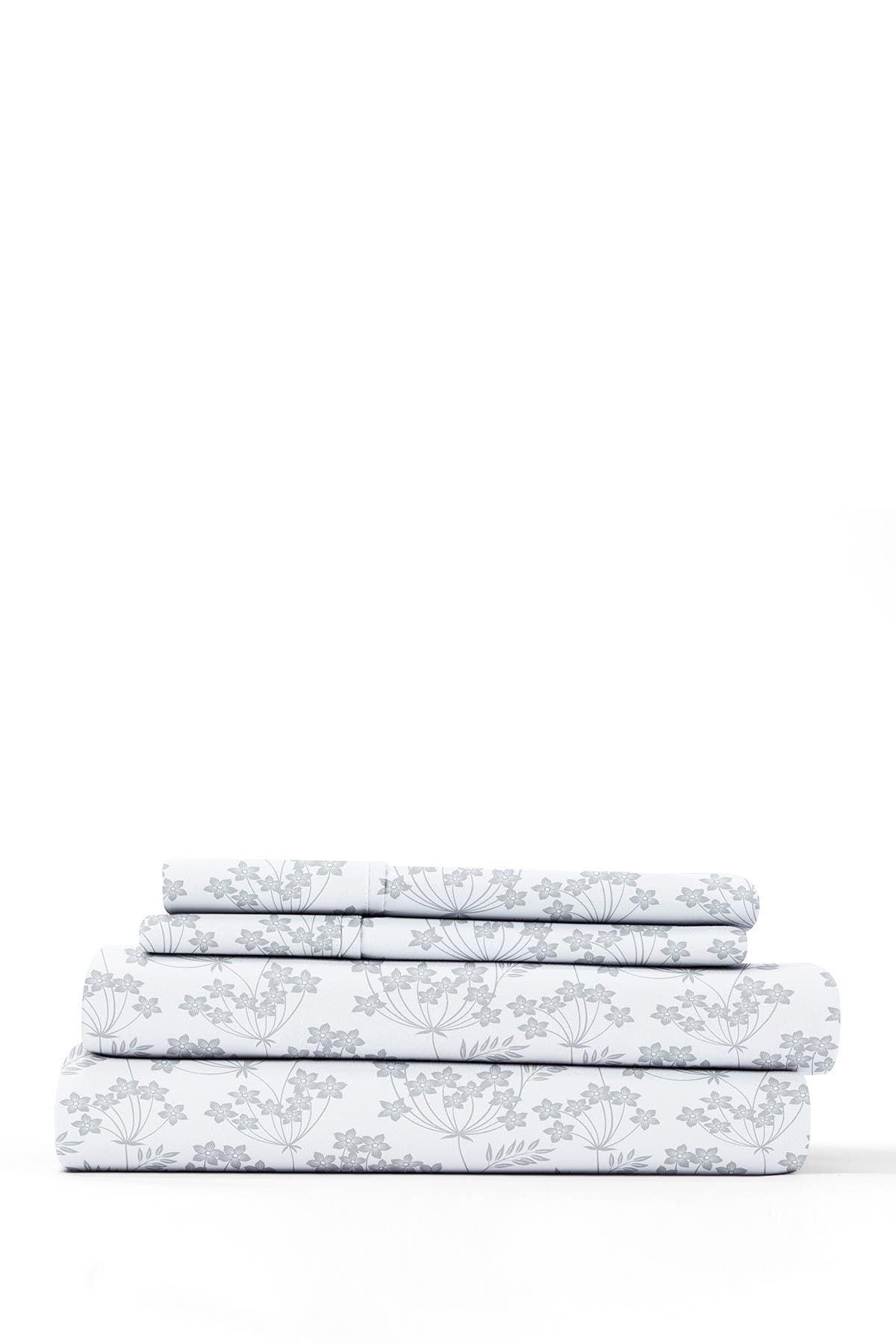 Ienjoy Home Home Collection Premium Ultra Soft Chantilly Lace Style Pattern 4-piece Bed Sheets Set In Light/pastel Blue