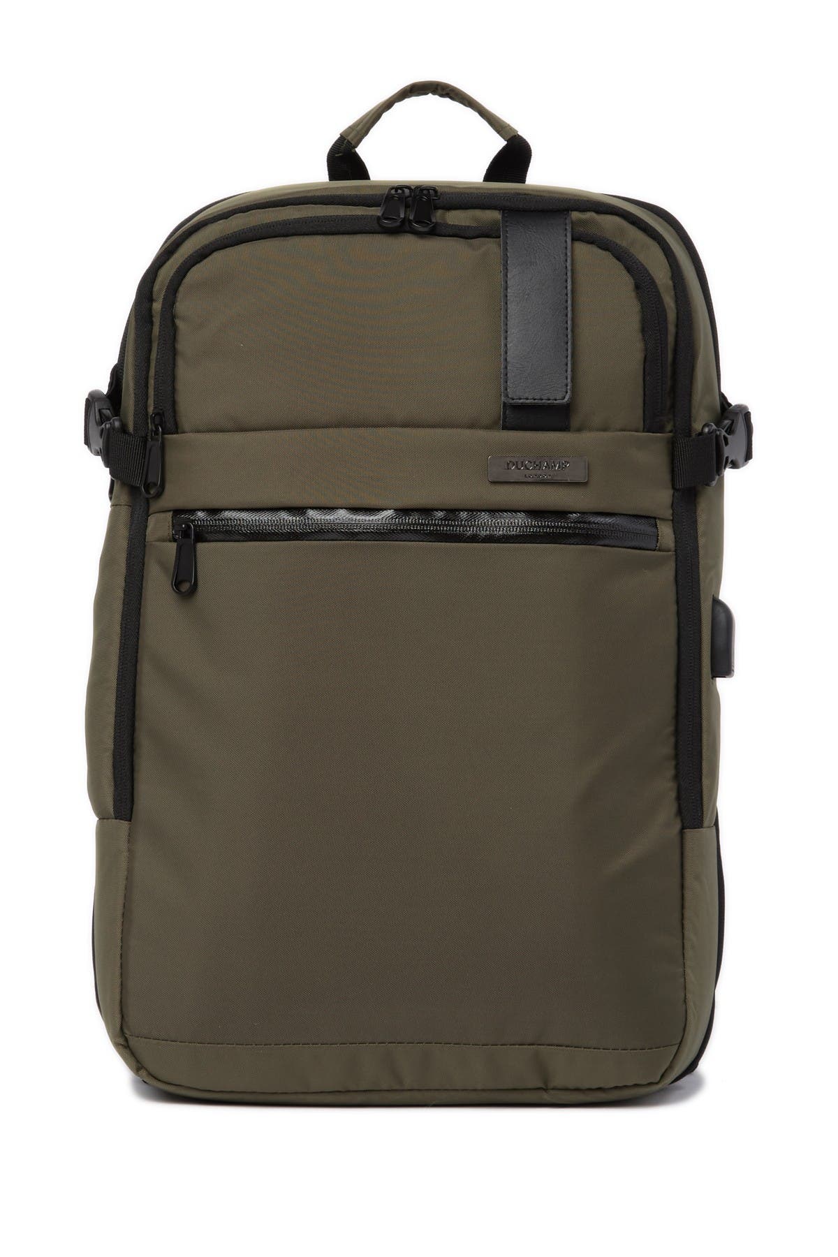 Duchamp Getaway Backpack Suitcase In Dark Green