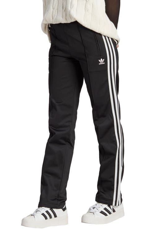 adidas Lifestyle Firebird Recycled Polyester Track Pants in Black at Nordstrom, Size X-Small Regular