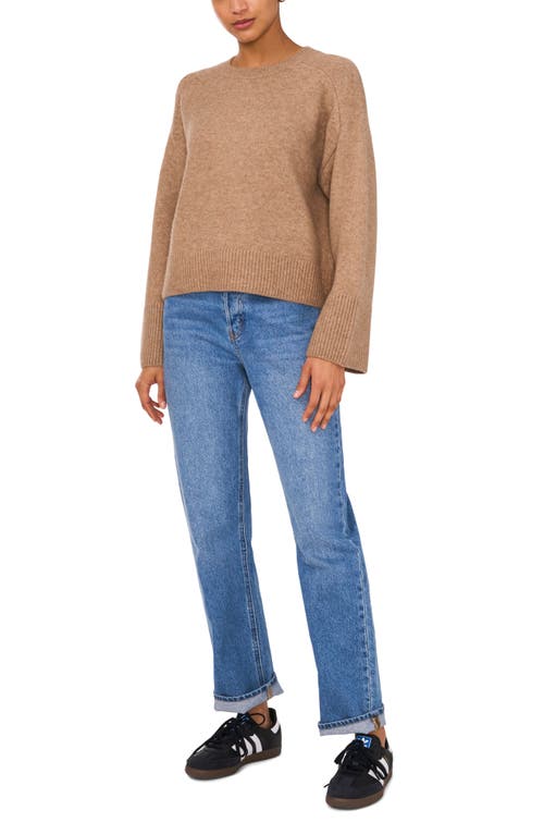 Shop 1.state Crewneck Sweater In Taupe