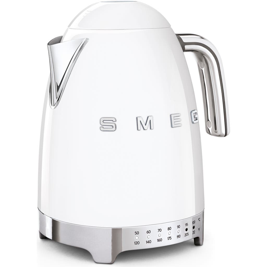 Smeg Variable Temperature Kettle In White
