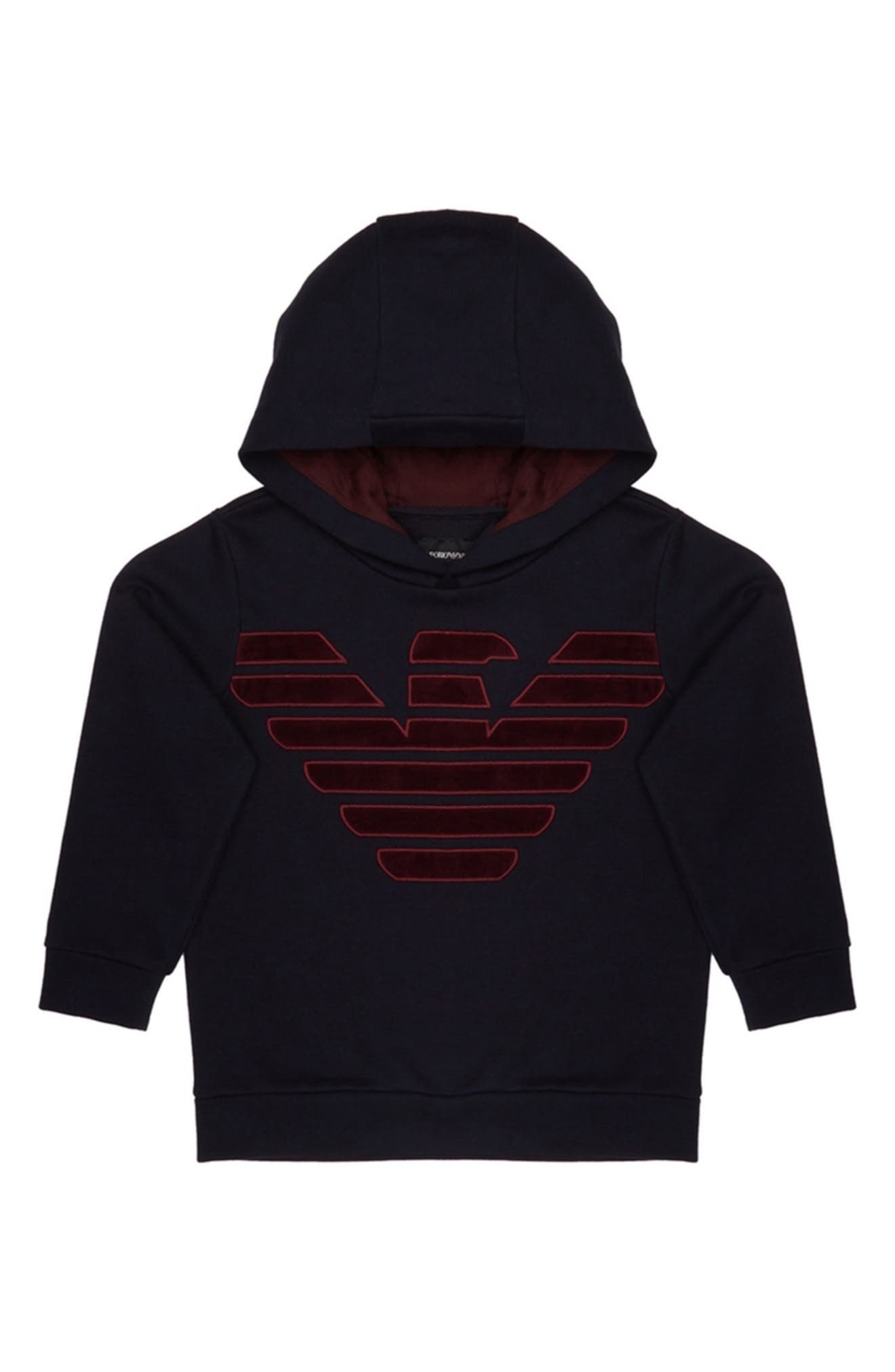 kids armani hoodie