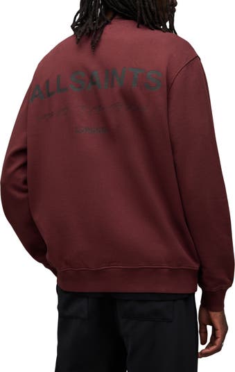 All saints black sales sweatshirt