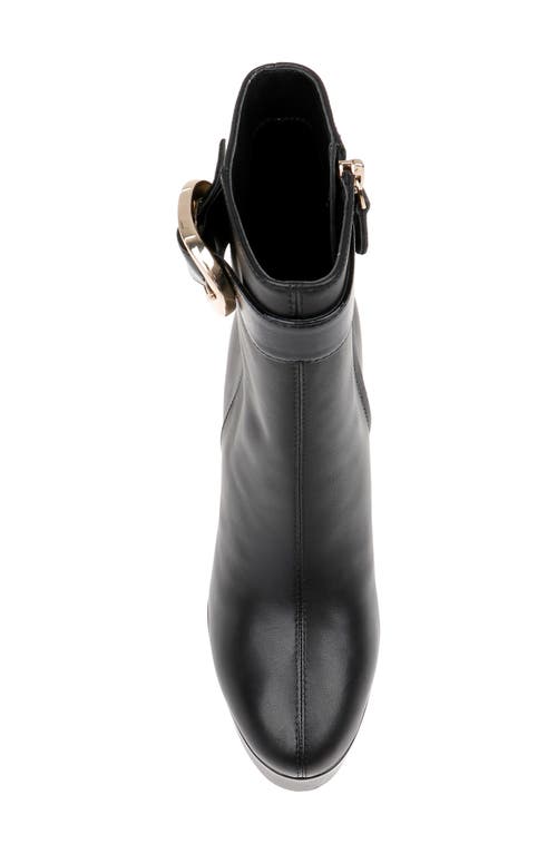 Dee Ocleppo Mel Platform Boot In Black Leather