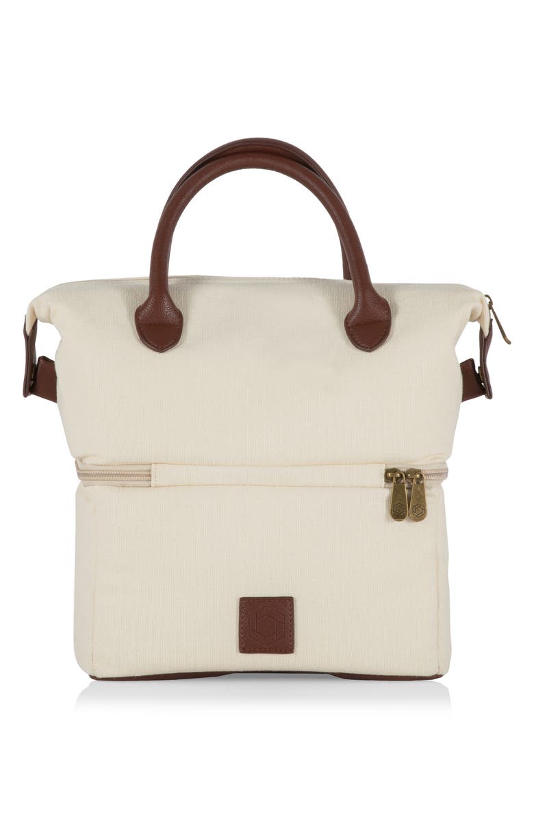 Picnic Time Urban Insulated Lunch Tote Bag, Alternate, color, Beige