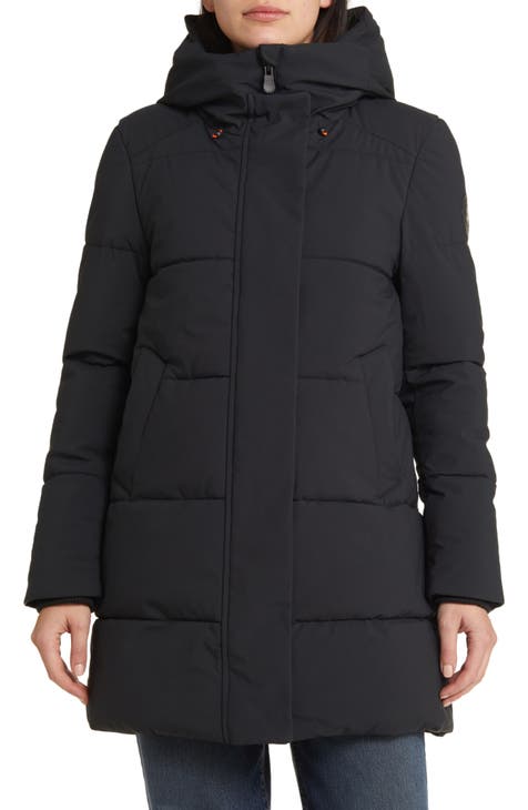 Bethany Water Repellent Hooded Quilted Parka