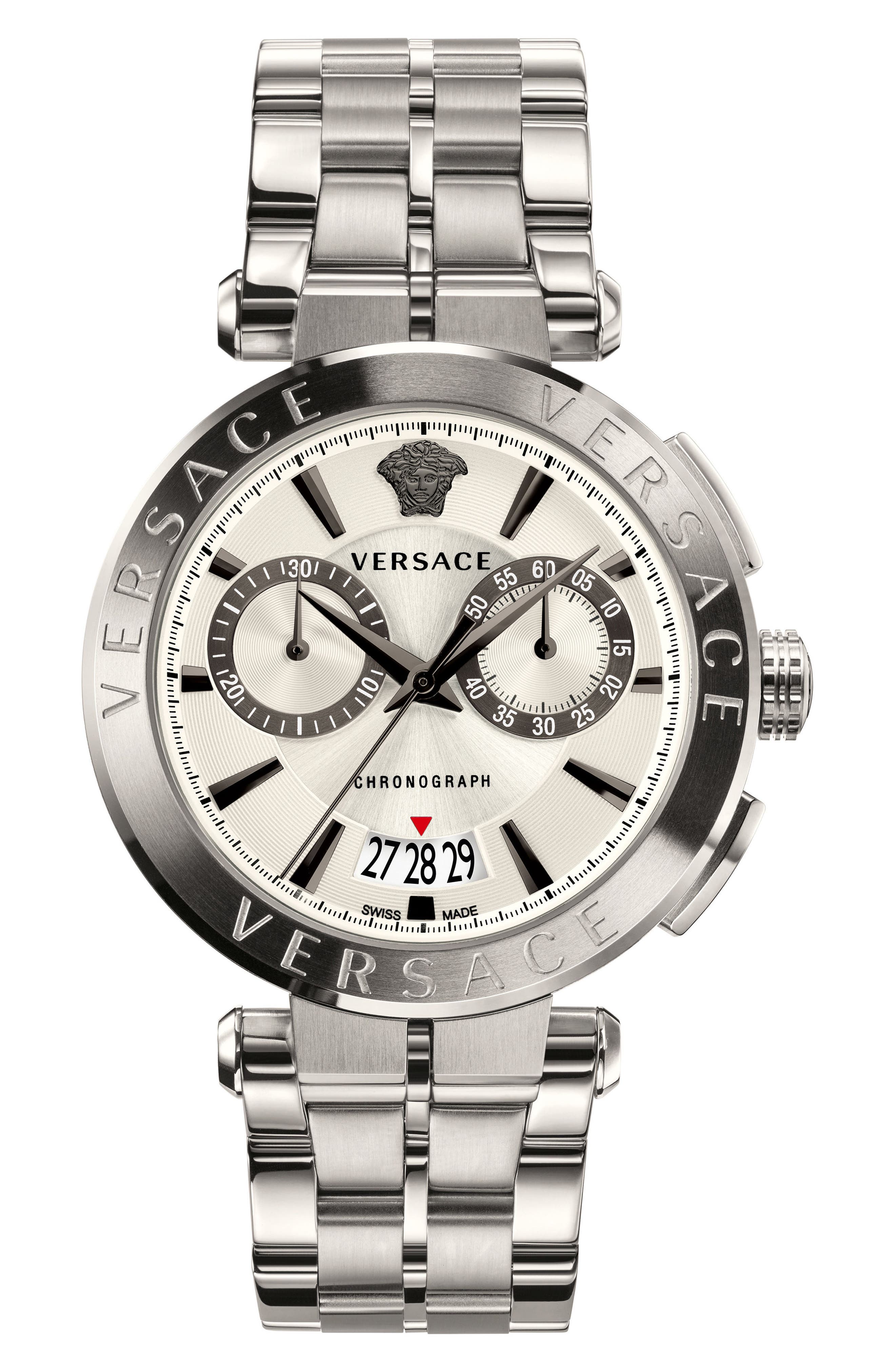 Versace Aion Chronograph Bracelet Watch 