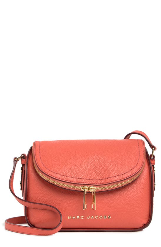 Marc Jacobs The Groove Leather Mini Messenger Bag In Burnt Sienna