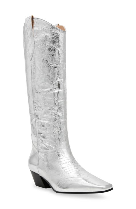 Metallic Knee High Boots for Women Nordstrom