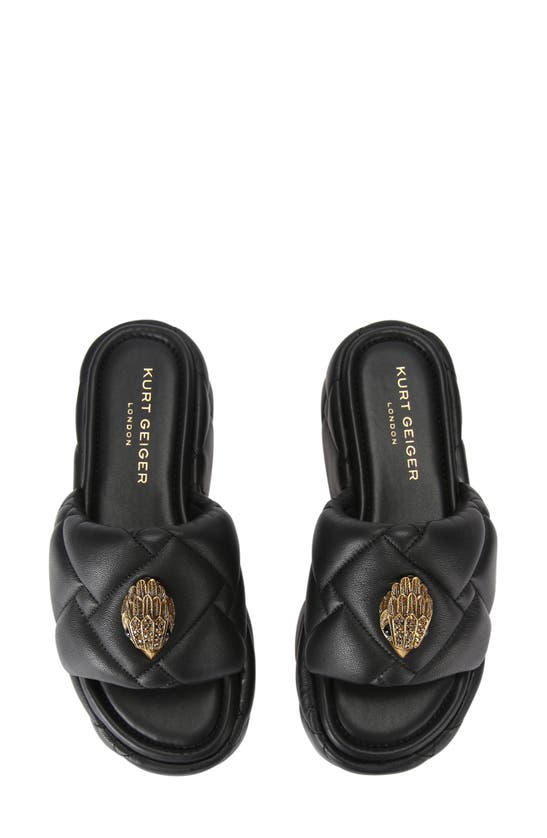 KURT GEIGER KURT GEIGER LONDON KENSINGTION PUFF PLATFORM SLIDE SANDAL