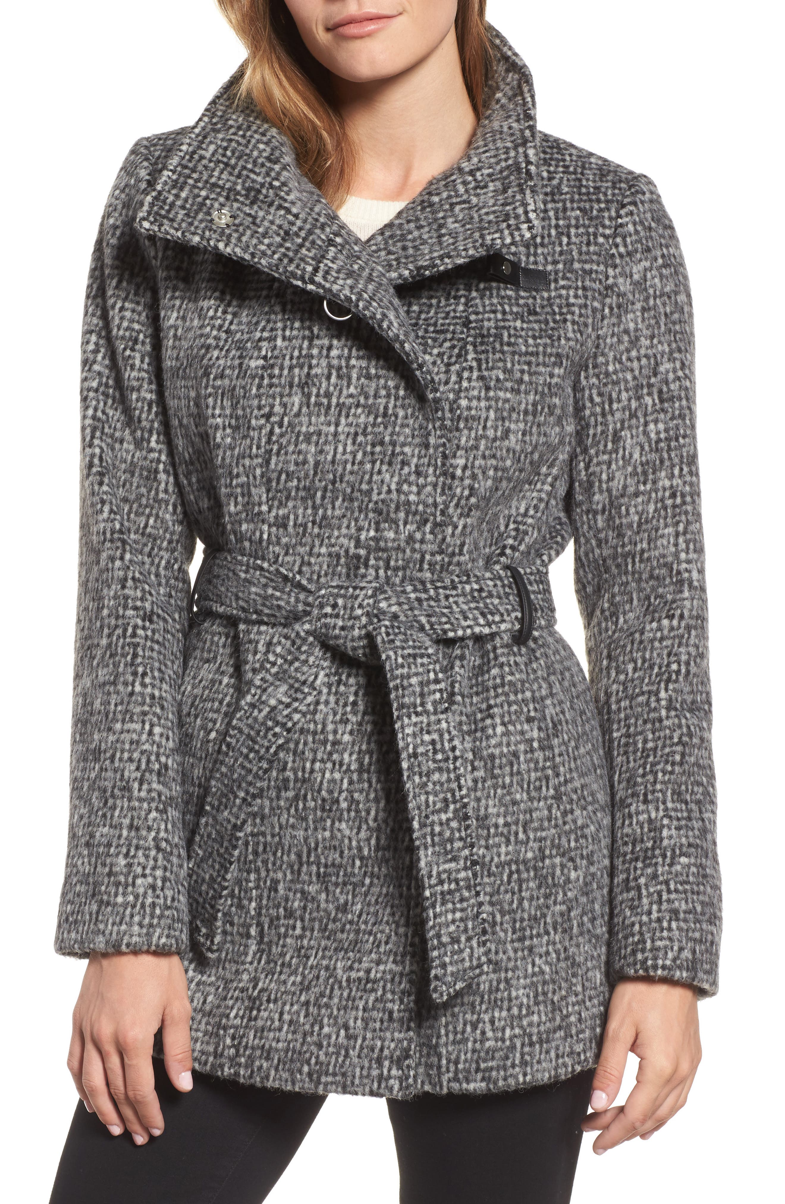 cole haan tie waist coat