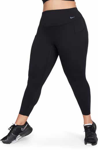 Zella Nordstrom Twin High Waist Crop Black Mesh Yoga Leggings Pants NWT