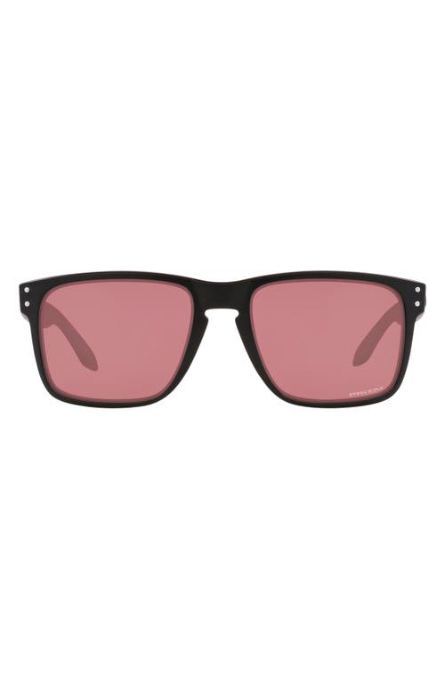Oakley Holbrook XL 59mm Prizm Square Sunglasses in Matte Black at Nordstrom
