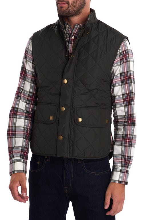 Barbour Lowerdale Regular Fit Quilted Vest in Sage at Nordstrom, Size Small | Nordstrom