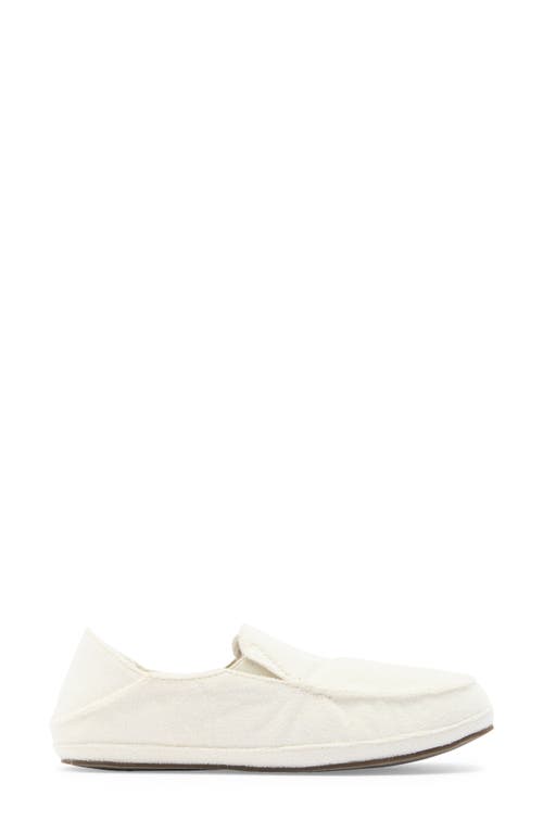 Olukai Nohea Hulu Slip-on Sneaker In Bone/bone