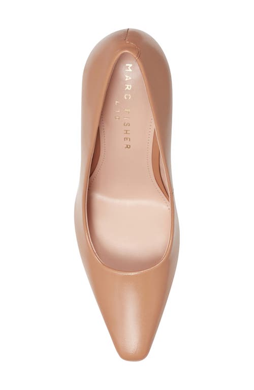 Shop Marc Fisher Ltd Olivy Stiletto Pump In Light Natural