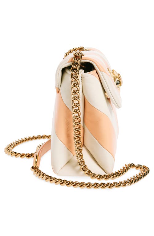 KURT GEIGER KURT GEIGER LONDON MEDIUM KENSINGTON LEATHER CONVERTIBLE CROSSBODY BAG