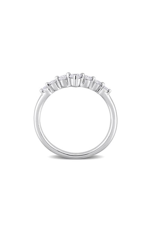 Created Forever Lab Grown Diamond Chevron Ring In Silver