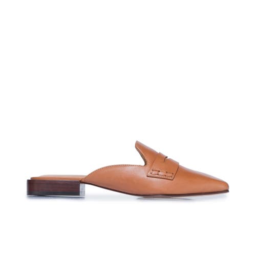 Bernardo Footwear Penny Loafer Mule In Luggage