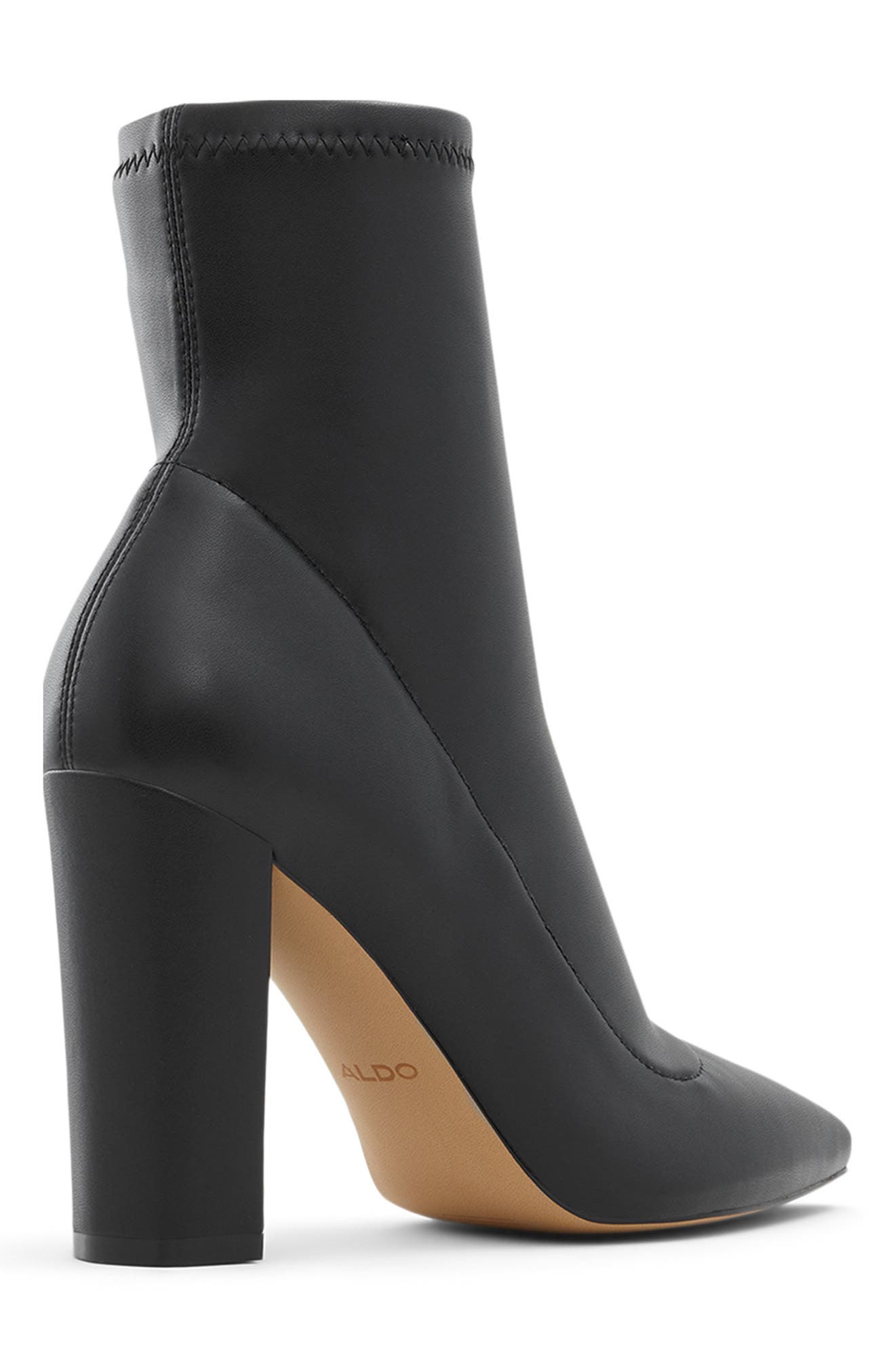 aldo booties black