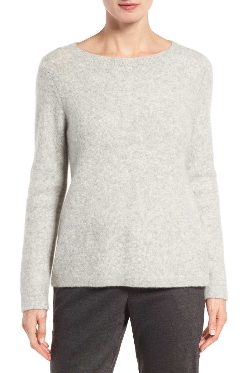 Eileen Fisher Cashmere Blend Bouclé Sweater | Nordstrom