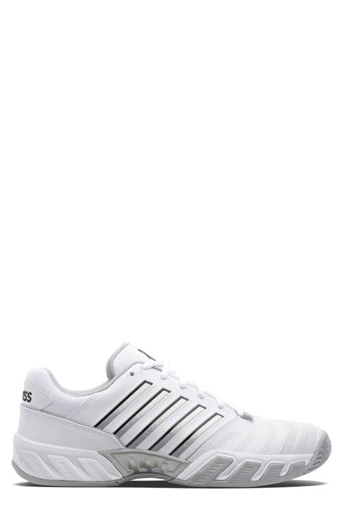 Shop K-swiss Bigshot Light 4 Tennis Shoe In White/high-rise/black