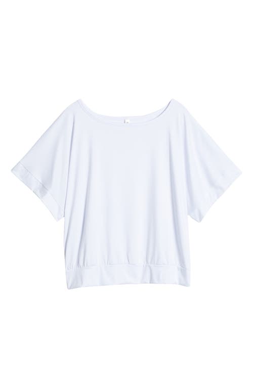 Shop 24seven Comfort Apparel Loose Fit T-shirt In White